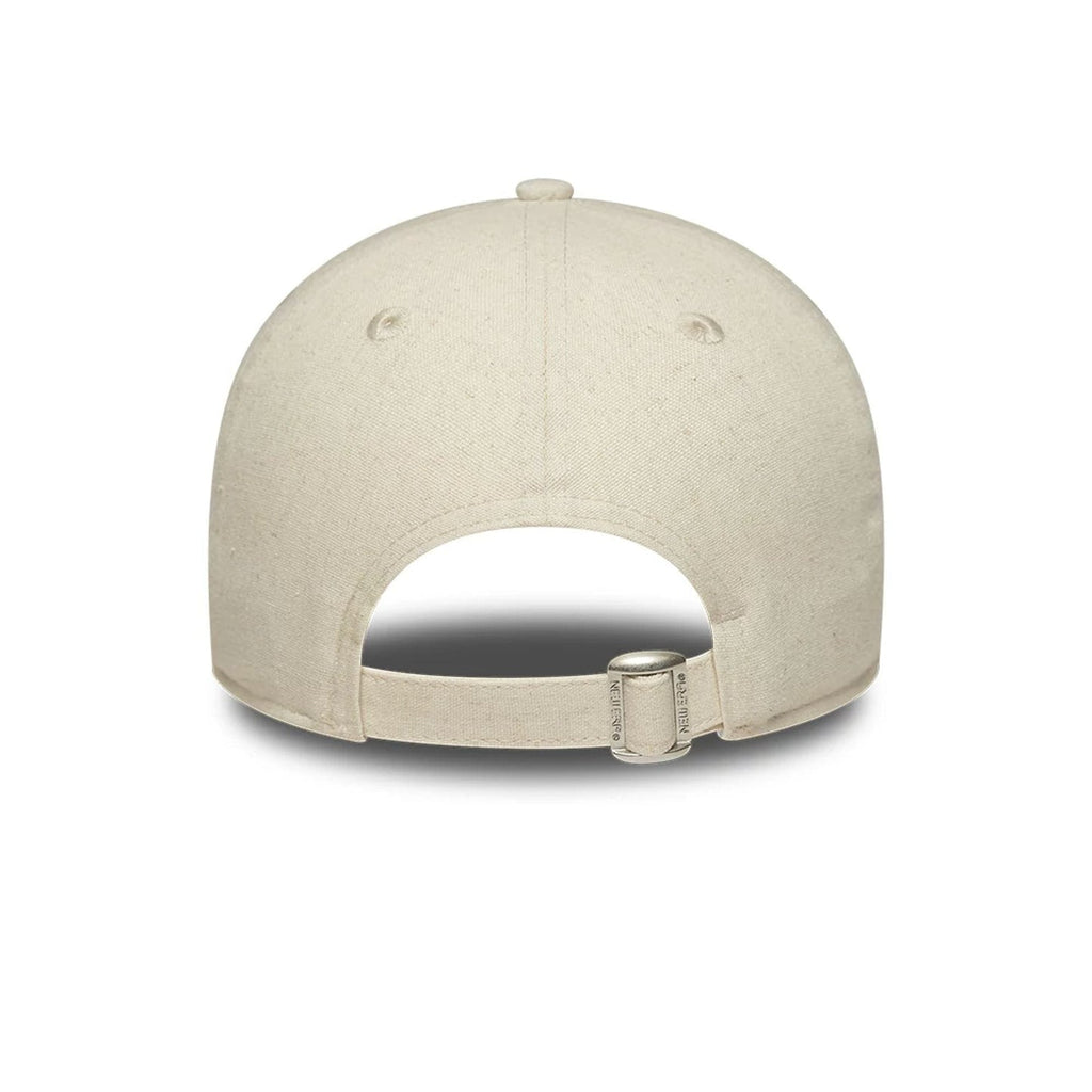 Casquette Femme 9TWENTY en Lin New York Yankees MLB Beige Clair
