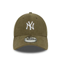 Casquette 9FORTY Velours Côtelé New York Yankees MLB Vert Foncé