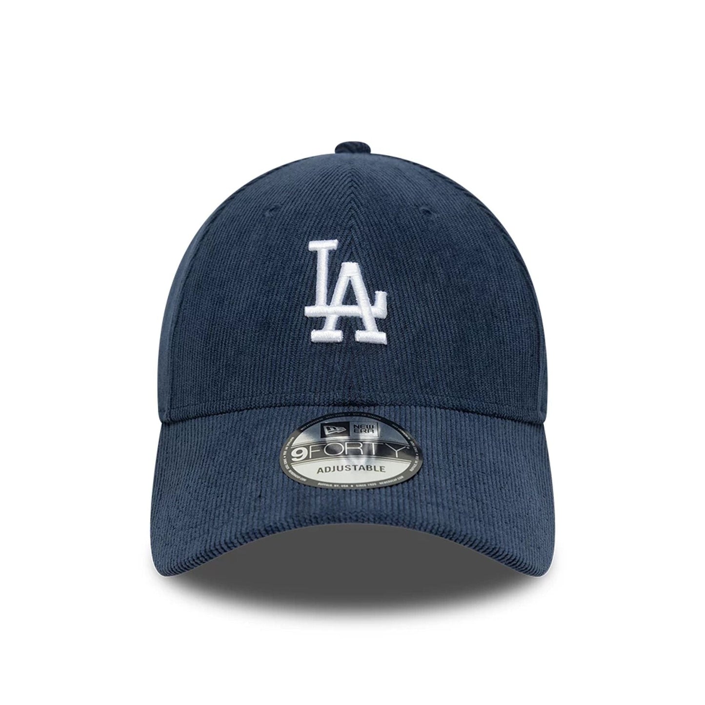 Casquette 9FORTY Velours Côtelé LA Dodgers MLB Bleu Marine