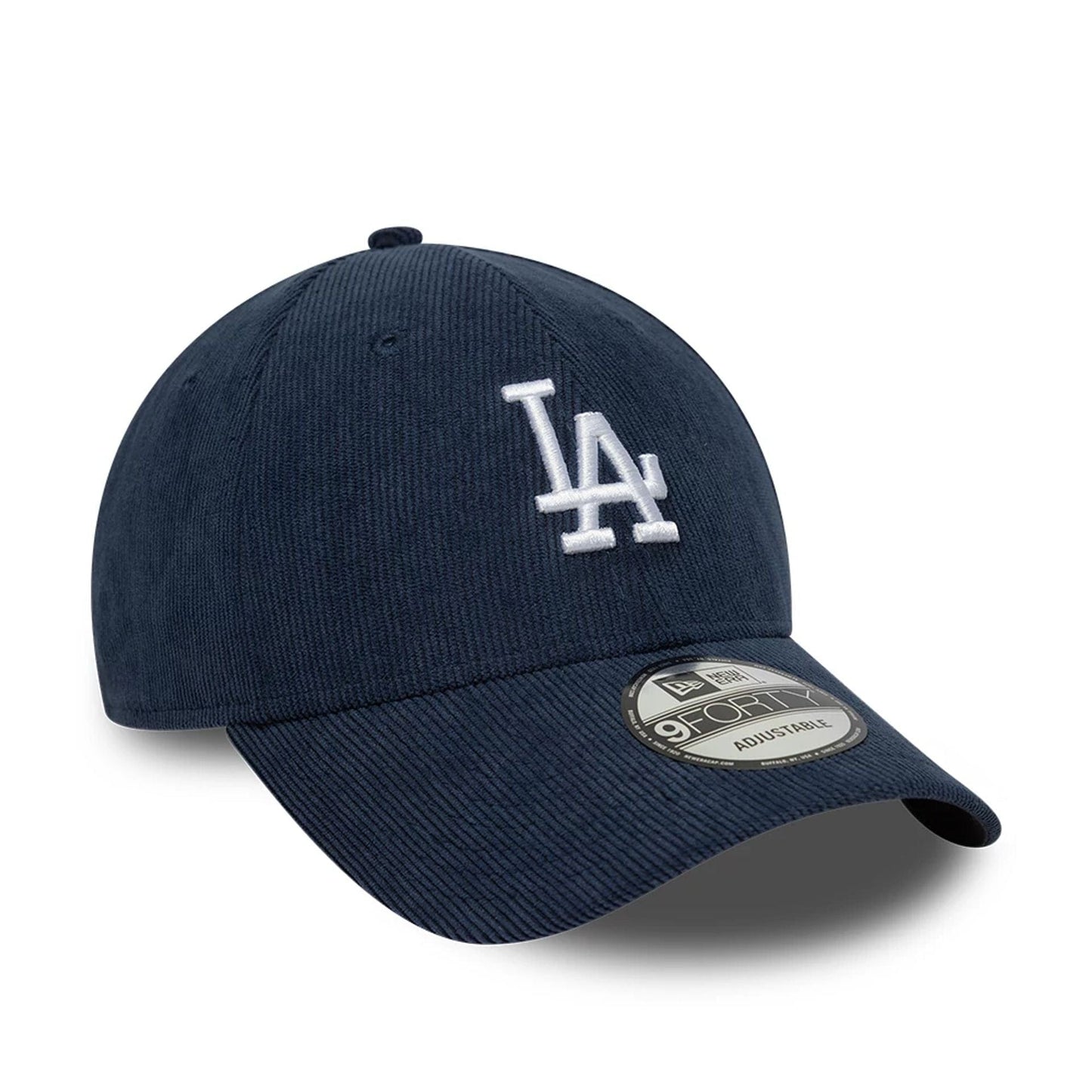 Casquette 9FORTY Velours Côtelé LA Dodgers MLB Bleu Marine