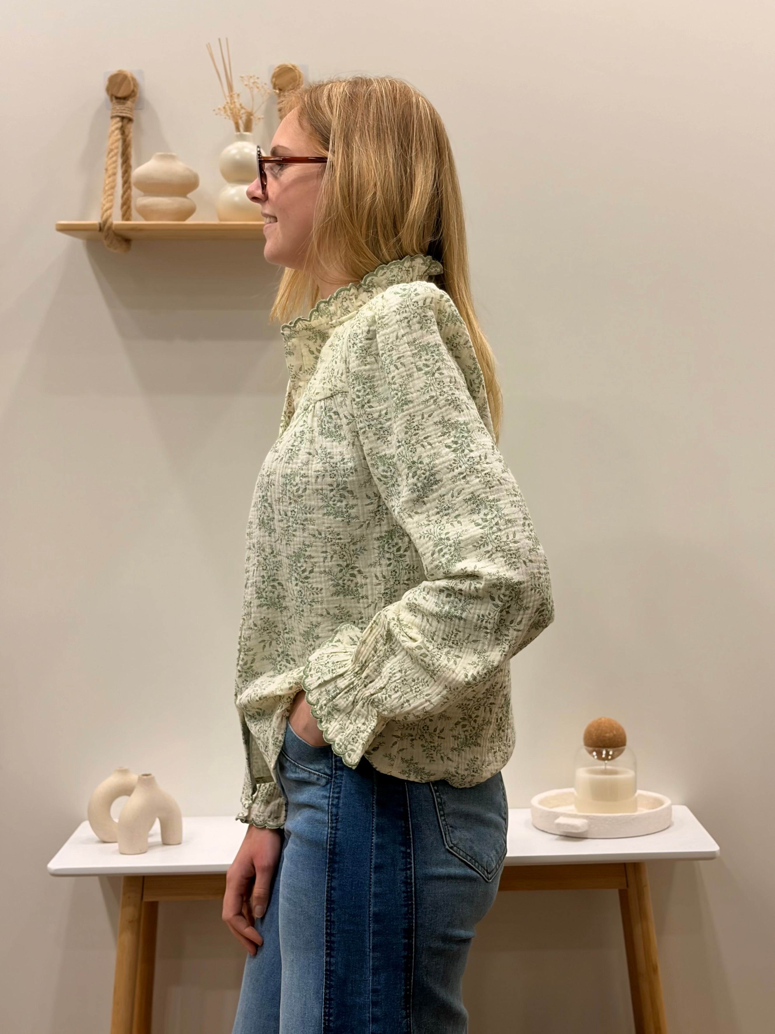 Chemisier DERTY Vert