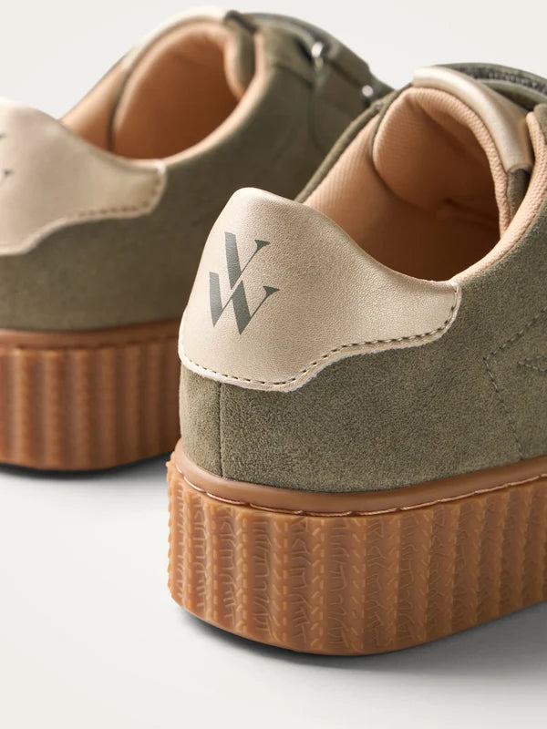 Baskets MAGGIE kaki