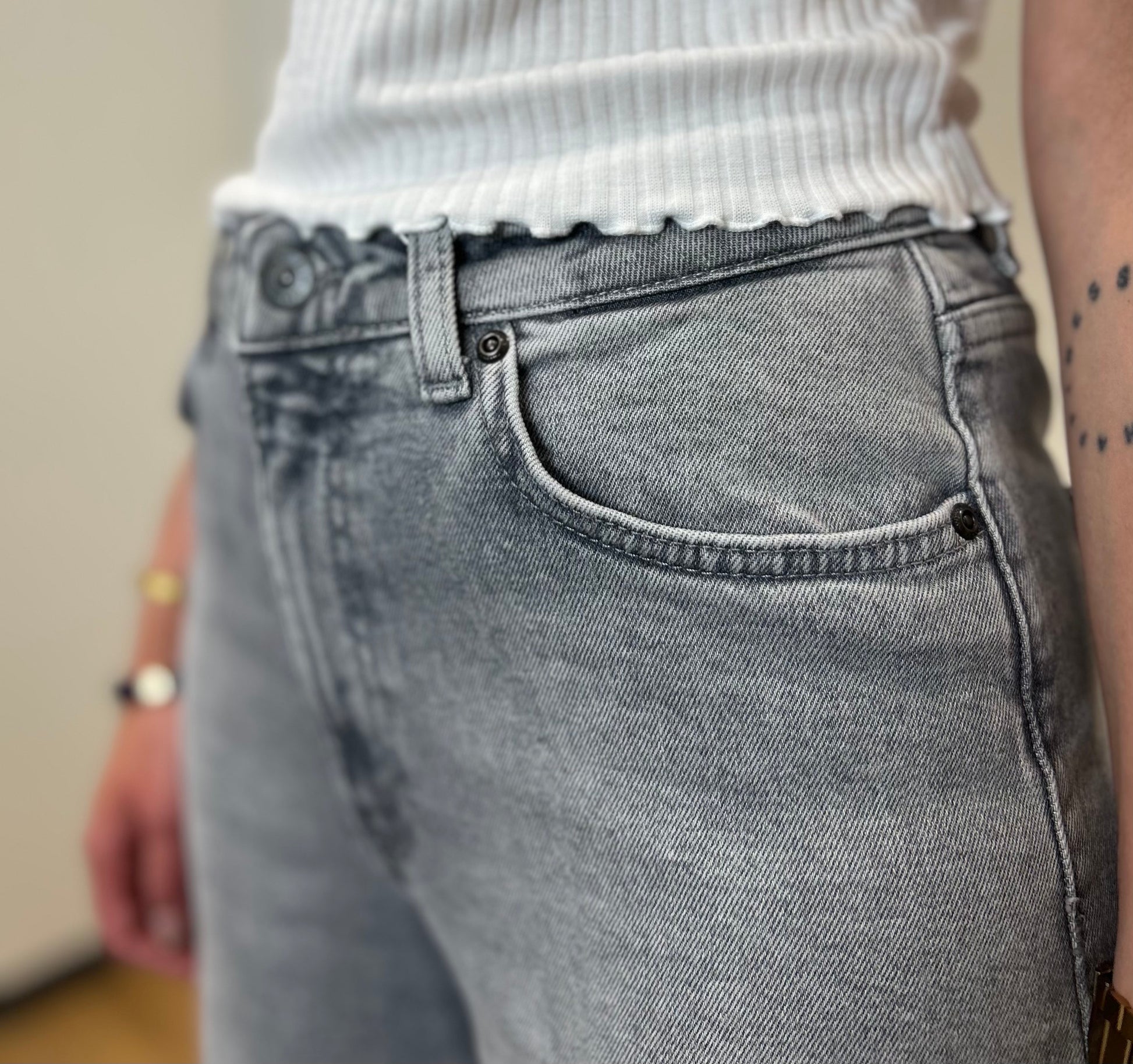 Jean JUICY gris
