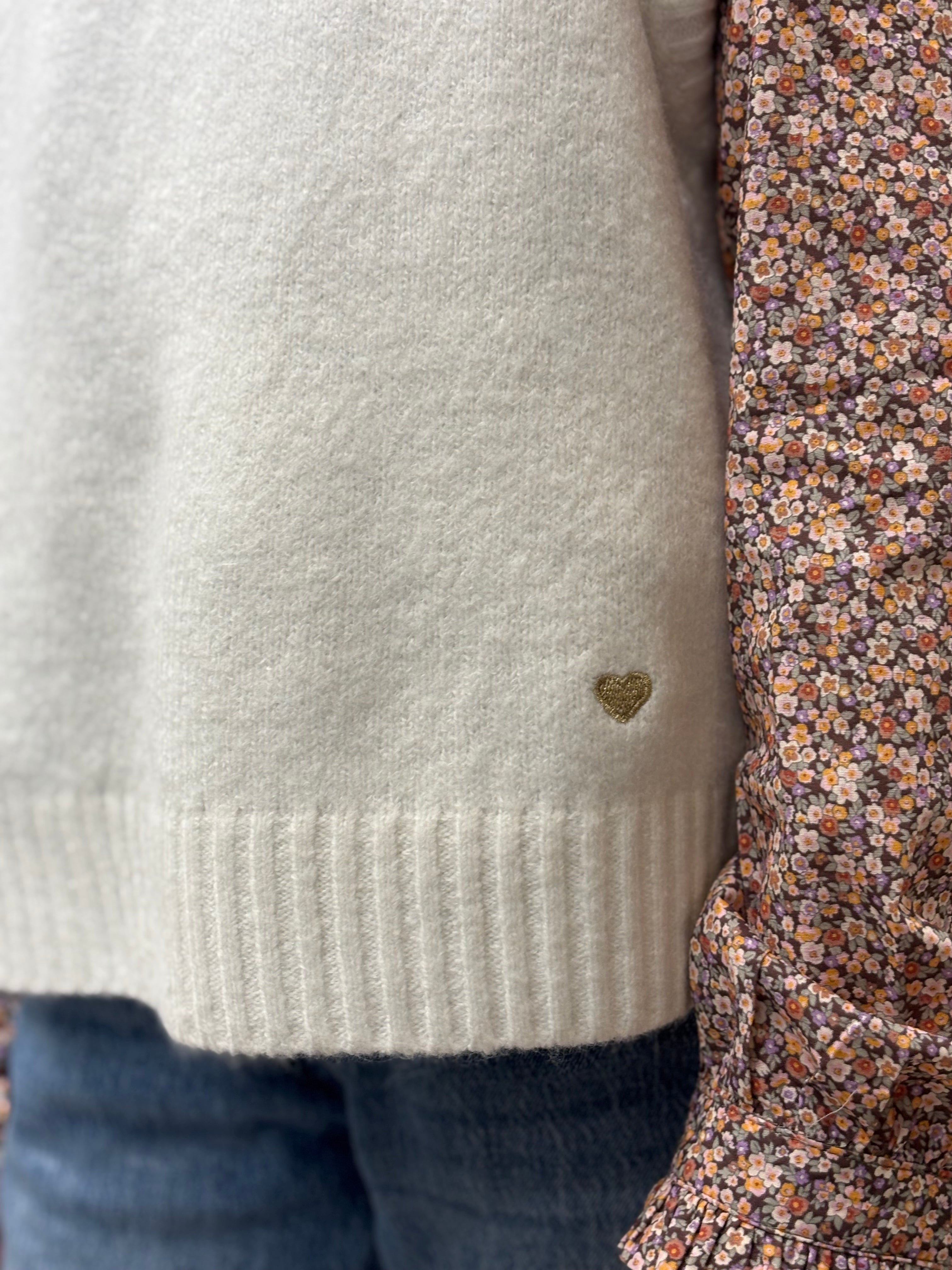 Pull sans manches COEUR