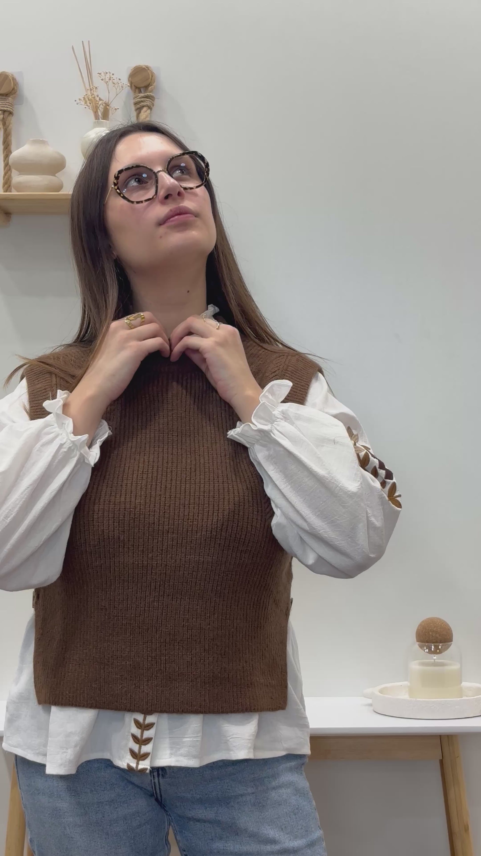 Pull sans manches CARACTÈRE