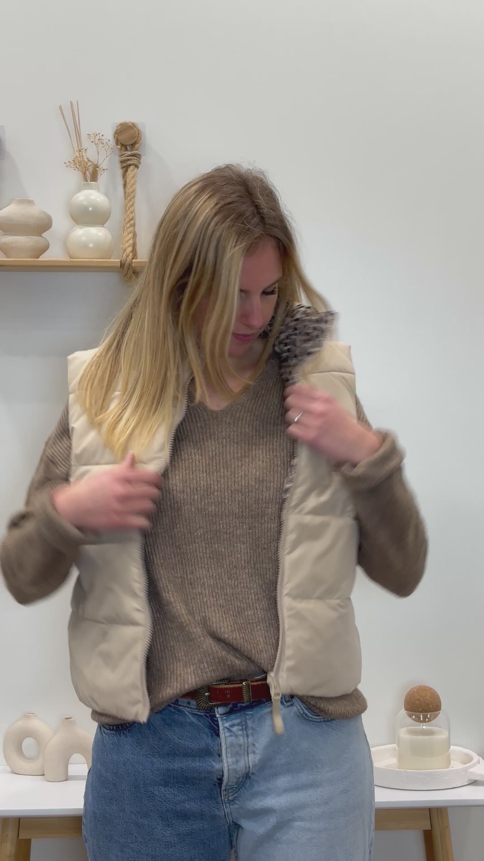 Doudoune sans manches TAMMY